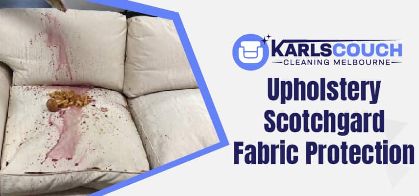 Upholstery Scotchgard Protection