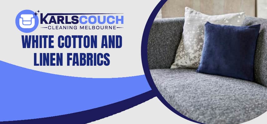 White Cotton And Linen Fabrics Service